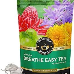 TEACURRY Anti Smoking Tea - 200 Gms Loose Tea + Infuser / 100 Cups | Help Quit Smoking, and Lung Detox | Lung Detox For Smokers | Lungs Cleaner | Lung Cleanse for Smokers-image-36