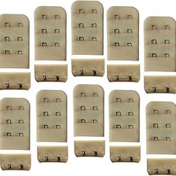 Bra Extender 2×3 Hook and Eye Black White Skin Pink Red Bra Extender 3 × 2-10