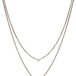 fossil Misty Autumn Rose Gold Necklace JF02953791-picture-3
