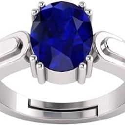 5 Ratti Neelam Stone Ring Original Certified नीलम रत्न ओरिजिनल अंगूठी Adjustable Pure Silver Blue Sapphire Ring For Men & Women श्रीलंका ब्लू सफायर नीलम स्टोन 4.55 Carat Sri Lanka Neelamani Stone-image-63