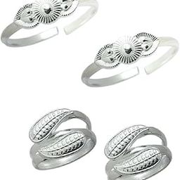 Kamada's Designer colorful Toe ring-image-81