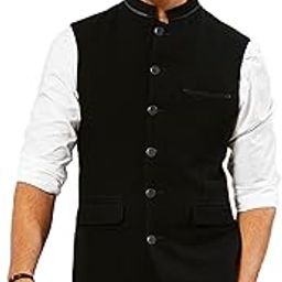 Men's - Nehru Jacket, Sutting Fabric Solid Nehru Jacket For Men, Traditional Indian Festive & Ethnic Wear-19