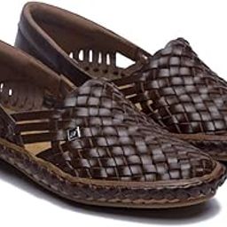 Women's Casual Upcycled Leather Loafers Slipons Sandals Indoor/Outdoor Handmade Handwoven Soft Comfortable Moccasin Shoes Hola-13