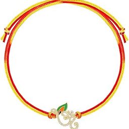 925 Silver Om with Enamel Golden Rakhi | Gifts for Men and Boys | Quirky Rakshabandhan Rakhi for Brother | Silver Rakhi for Boys & Men With Certificate of Authenticity and 925 Stamp-picture-44