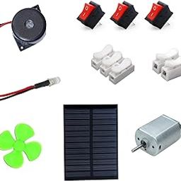 Electronic Spices Diy Mini Home Solar Project Kit With Video Tutorial & User Manual Kit For Hobbyists And School& College Students) Starter Kit-31