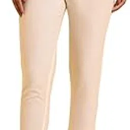 w for woman Women High Rise Cotton Blend Strechable Slim Pants | Cotton Blend Slim Pants | Trousers-picture-15