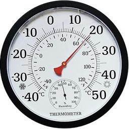 CALANDIS™ Weather Measuring Device Reusable Portable Versatile for Barn Patio Workshop | Outdoor Thermometers | Garden Dacor | Yard, Garden & Outdoor Living-image-7