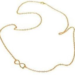 Gold Bikini Belly Body Waist Layer Link Chain with Infinity Charm-image-64
