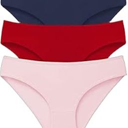 Women Low Waist Medium Coverage Solid Bikini Panty Pack of 3-picture-17