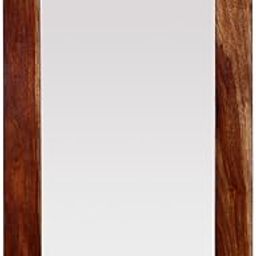 Wood Wall Mounted Dressing Table with Mirror | Dressing Table Bedroom | Dressing Table with Storage | Makeup Vanity Dressing Table | Wooden Dressing Table | Bathroom Furniture,Walnut Finish-image-95