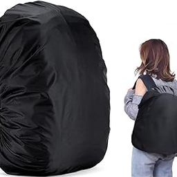 KESI ORNAMENTS Waterproof Backpack cover,Portable Anti Slip Rain Cover for Backpack,Cross Buckle Straps,Elastic Adjustable for Camping Hiking Biking Hunting Traveling,School, College,Office,Trekking.-image-15