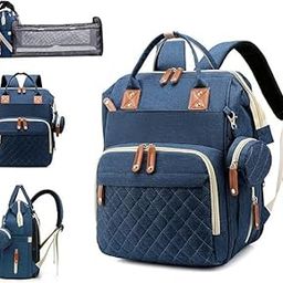 Winnies Diaper Bag With Changing Station | Mummy Bag With Bassinet | Bed Changing Backpack | Backpacks | Foldable Bag | Travel Bag | Diaper Bags | Shoulder Bag-picture-24