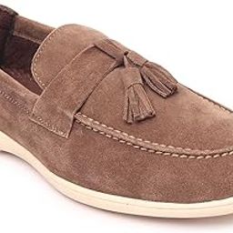 carlton london Men's Suede Loafers-picture-38