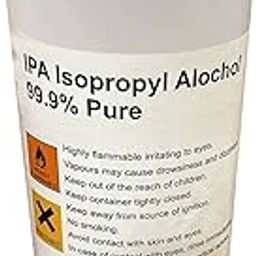 ELECTROMARK IPA 99% ISOPROPYL Alcohol 1 Liter for Cleaning of Mobiles/Laptops/LCD Monitors & Electronic Boards - Transparent-image-70
