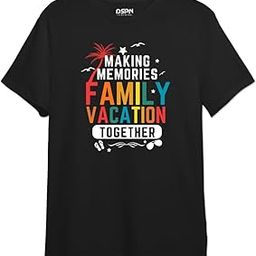 DSPN CLOTHING - Making Memories Family Vacation T-Shirt - Premium 100% Cotton Round Neck T-Shirt-image-25