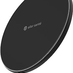 eller santé® 15W Wireless Charger ALBANY SERIES Fast Charging Pad PD Qi-Certified Type C Cable for Apple iPhone 15/15 Plus/15 Pro/15 Pro Max, iPhone 14/14 Plus/14 Pro/Max, iPhone 13/12/11 Series-Black-image-38