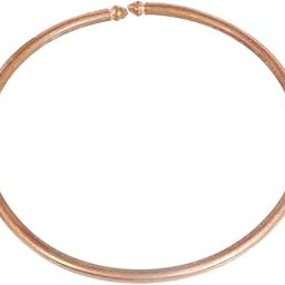 Pure Copper Health beneficial Tube Design Adjustable Free Size Arm Braclet Foot Anklet kada For Men And Women (AKMI5542)-image-85