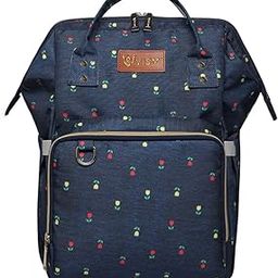 VISMIINTREND Diaper Backpack for Women | Maternity Bag |Premium Oxford Febric Baby Diaper Bag |Tote Diaper Handbag for Hospital, Travel, New Mom, New Born Baby |Travelling Diaper Bag for Mother |White-image-90