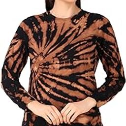 Cotton Sweatshirt for Women in 300 GSM Fabric with Ribbed Details Includes Plus Sizes (S-5XL)-image-63