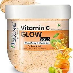 Gems24 Biocare Vitamin C Face & Body Scrub (200ml) - helping to improve skin texture and elasticity- Men & Women-image-44