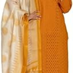 Red Cotton Hakoba Salwar Suit with Silk Dupatta, 3-Piece Traditional Ethnic Set, Silver Border Design-image-36