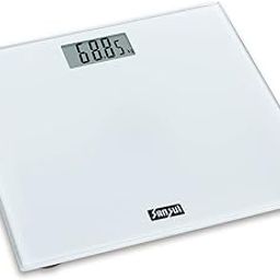 Sansui Digital Bathroom Scale, 180 kg (White)-31