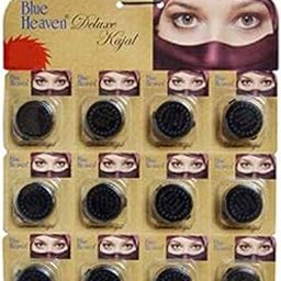 Blue Heaven Deluxe Gel Kajal (2 G, Black) (Set Of 12 Pc), Natural Finish-52