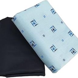 Men's Poly Cotton Shirt And Trouser Unstitched Fabrics Set (Multicolours_Freesize) 318-image-115