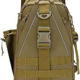 ™ Fishing Gear Bag Multifunctional Waist Bag for Hiking Fishing Outdoor Sports Green | Tackle Boxes & Bags | Fishing Equipment | Fishing-picture-38