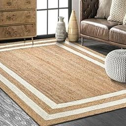 Housine Premium Rugs Collection Braided reversibal carpat Hand Woven Classic Rug Kitchen Rugs Rugs for Living Room Relaxation for Bedroom (Carpet, 3X5 Feet White)-image-16
