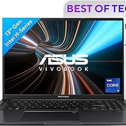 ASUS Vivobook 16,13th Gen,Intel Core i9-13900H,Fingerprint(Intel Iris Xᵉ iGPU/16GB/512GB/FHD+/16"/60Hz/Backlit Keyboard/Windows 11/M365 Basic (1Year)*/Office Home 2024/Black/1.88 kg) X1605VA-MB9947WS-88