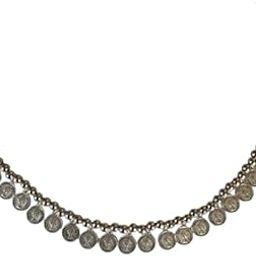 Antique Oxidised White Metal Silver Plated Kamarband/Bellychain/kamarpatta/ottiyanam/vaddanam/Waist Hip Belt -Coin Silver-image-22