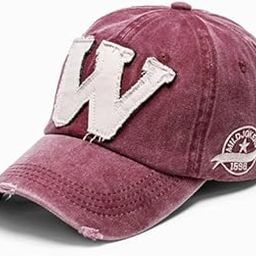 W Cap Baseball Cap Men hat Base Ball Embroidered Vintage Style hat Adjustable W Letter Caps Unisex Baseball Cotton-image-45
