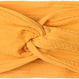 SYGA Baby Headband Nylon Soft Stretchable Thread Hairbands For Newborn Infant Toddler Kids 0-3 Year (Yellow)-image-33