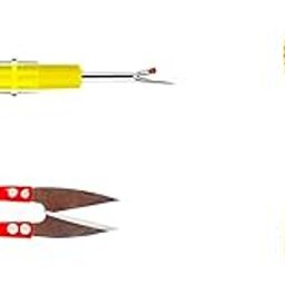 Gemsy 3 in 1 Combo Seam Ripper | 1 Thread Cutter | Inch Tape for Home Tailoring and Professional Material for Sewing,Tailoring Combo-image-80