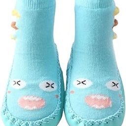 Baby Boy Girls Anti-Skid Socks Shoe for Toddler Soft Cotton Breathable Sole Booties Kids Cute Stylish Non Slip Flexible Shoes | All Season Wear 3 month to 2 Yrs-picture-9