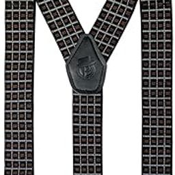Checks & Checks Black Coloured 3.5cm strap width suspender for men-image-37