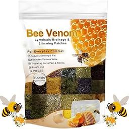 New Bee Venom Foot Patches Stress Relief & Slimming Detox Patch Solution for Men & Women (1 Pack x 10 Patches)-8