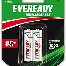 Eveready AA Rechargeable Battery | 1000 Series | Pack of 2 | Durable & Cost Effective | Low Discharge Mechanism | Ideal for High Drain Devices | 1.2V | India’s No.1 Battery Brand-image-21
