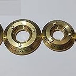 Brass Burners Set of 4 Suitable for Hindware Brand Manual Ignition Cooktop, Glass Top, Hob Top, Gas Stoves. Jumbo, Medium and 2 Small-image-35