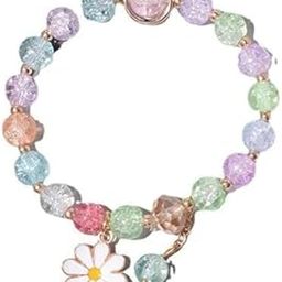 MOOLYAVAAN PRODUCTS Floral Charm Bracelet Friendship BFF Bracelet Fashion Girls String Color Bead Bracelet (PACK OF-image-13