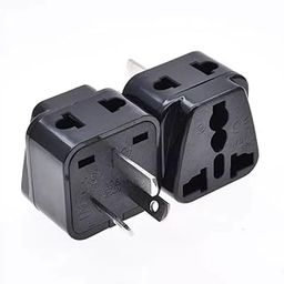Adaptro Type I Adapter for Australia – Universal Travel Plug Converter – India to Australia, China, New Zealand, Fiji – 2 in 1 – for Mobile Phones, Laptops, Camera – 10A 250V – Black, 1 Adapter-15