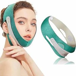 V-Shaped Face Mask for Double Chin, Breathable Lifting Belt, Slimming and Firming Anti-Wrinkle Mask-19