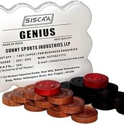SZ Siscaa Genius Coin Set – Premium Carrom Coins for Professional Play, Smooth Glide, Durable, Ideal for Tournaments & Home Use – Scratch-Resistant-27