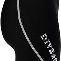 UJEAVETTE® 1.5Mm Neoprene Diving Shorts Snorkeling Wetsuits Trunks XXL Gray for Men-image-56