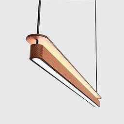 Artica 30W Wooden Ceiling LED Lamp: Elegance in Brown with Adjustable Length (84 CM) for Versatile Illumination for Restaurant Cafe Bar Kitchen Dining Room Living Room 30w-image-34