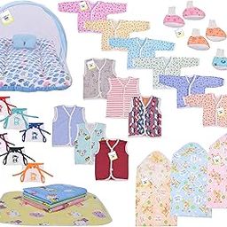 Toddylon New Born Baby Gift Pack Combo of Daily Needs Items (Multicolor, 0-6 Months)-image-26