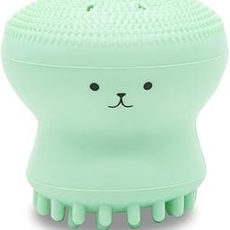 KitchenFest Silicone Facial Cleansing Brush Facial Cleanser Pore Cleaner Exfoliator Face Scrub Washing Brush Skin Care Small Octopus Shape-15