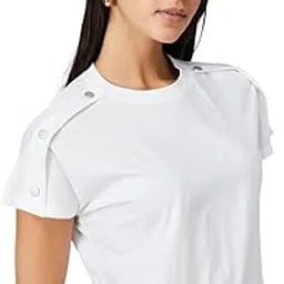 max Women Cotton Solid Regular Fit Top-picture-2