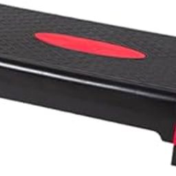 CALANDIS™ Exercise Step Platform for Men Women Aerobic Stepper for Weights Yoga Cardio 68cm Black and Red | Step/Riser Sets | Fitness Equipment & Gear | Fitness Running & Yoga-picture-14
